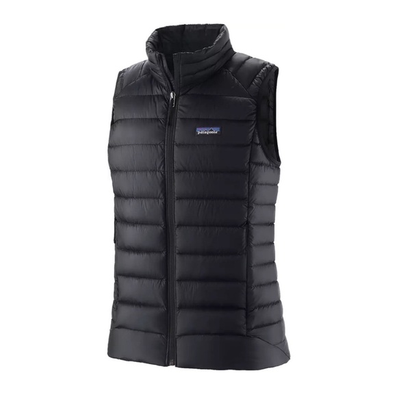 Patagonia Women's XS Down Sweater Vest Puffer Puff Black NWT 800 Fill Insulated - Picture 6 of 9